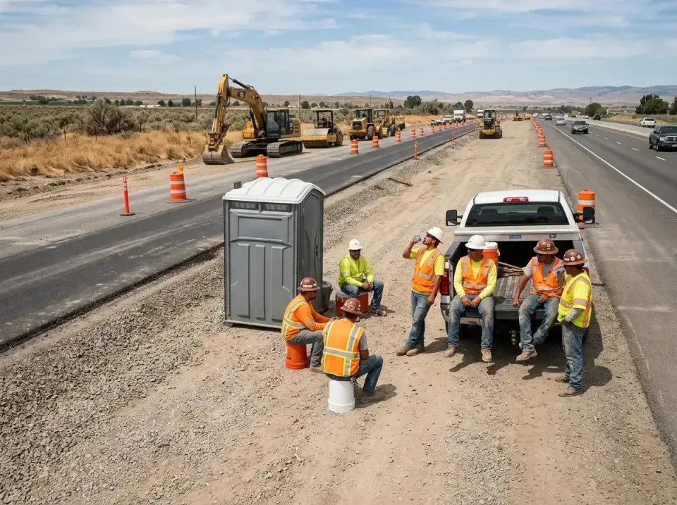 highway-road-construction-crew-007 — frequently asked questions, Porta Potty and Restroom Rentals in Moorefield, WV
